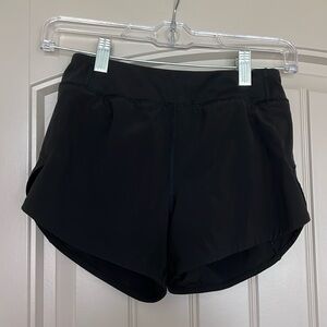 Athleta girl black shorts size 8-10
